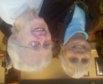 Mom and Bev Handy at Concert