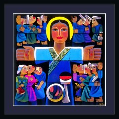 The_Risen_Lord by artist He Qi