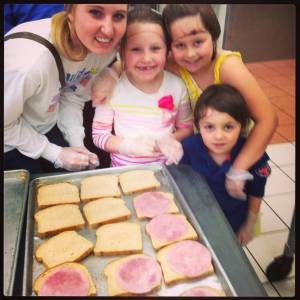 Preparing Sandwiches at Dorothy Day Center