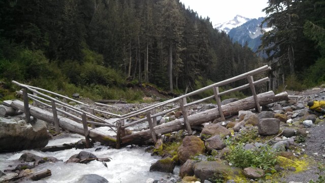 Kennedy Creek Bridge on the PCT