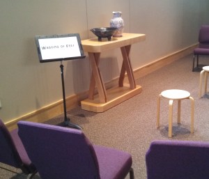 Washing of Feet Station