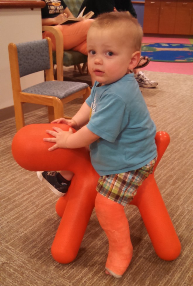 Jack Waiting Patiently (sort of).